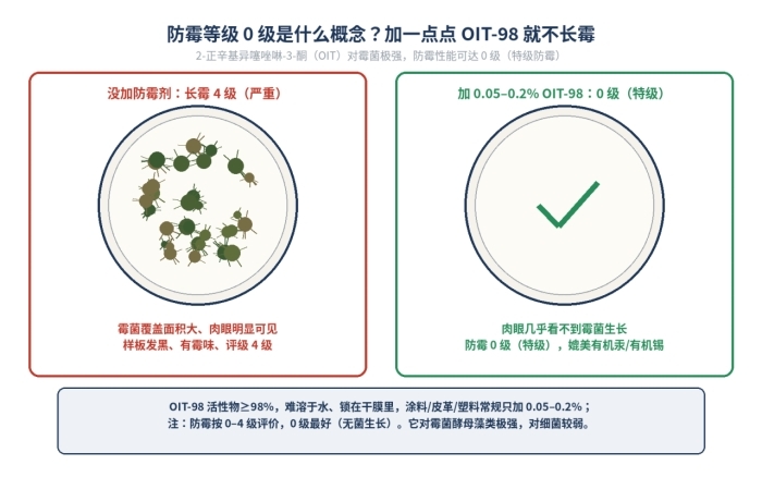 OIT98正辛基异噻唑啉酮油性杀菌防霉剂,CAS 26530-20-1(图2)