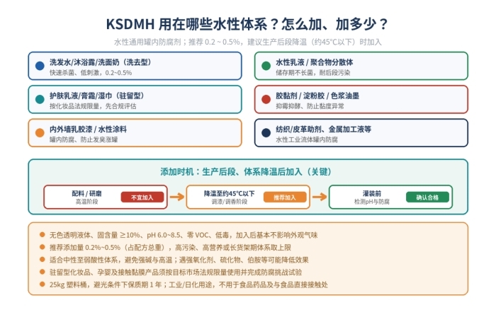 水性通用防腐剂,卡松复配DMDMH防腐剂,罐内防腐更佳(图2)