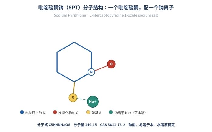 SPT98粉末杀菌防霉抗菌剂,吡啶硫酮钠固体,3811-73-2(图1)