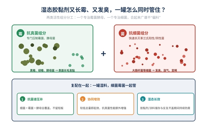 【胶粘剂专用抗菌剂】IML防霉抗菌剂,广泛应用于水性产品(图1)